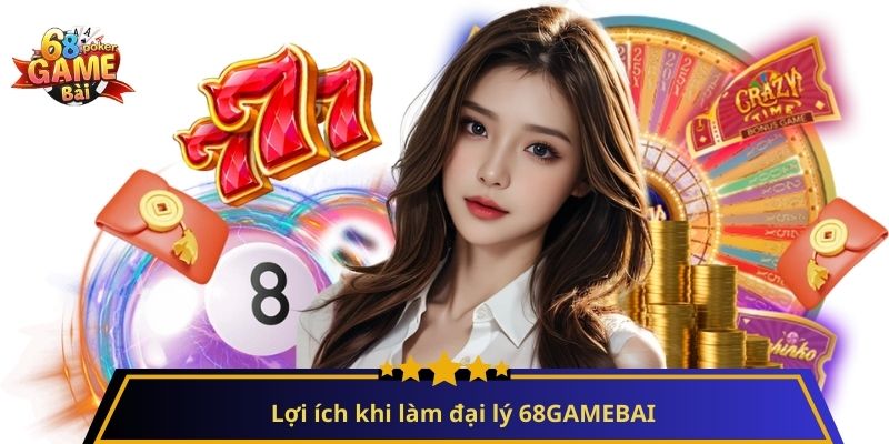 Đại Lý 68GAMEBAI: Hướng Dẫn Trở Thành Đối Tác Kiếm Tiền Hiệu Quả 2 Lợi ích khi làm đại lý 68GAMEBAI