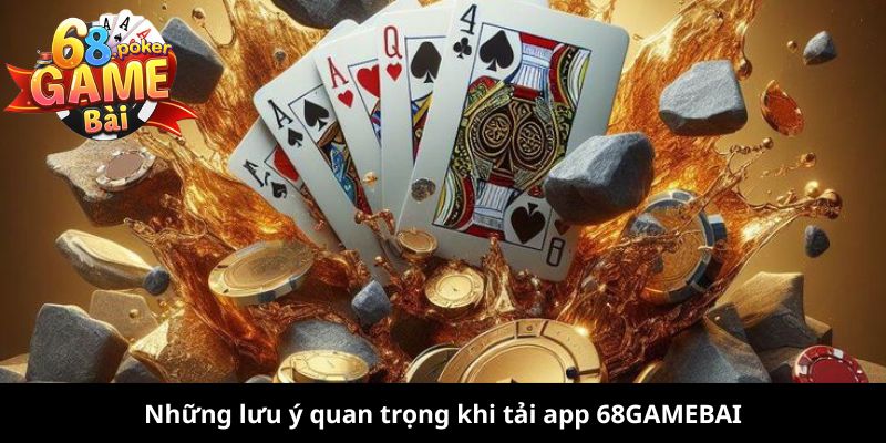 Tải App 68GAMEBAI: Hướng Dẫn Chi Tiết Và Mẹo Tối Ưu Trải Nghiệm 3 Những lưu ý quan trọng khi tải app 68GAMEBAI